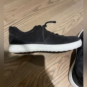 Salvatore Ferragamo Men’s Black Suede Shoe Size 10